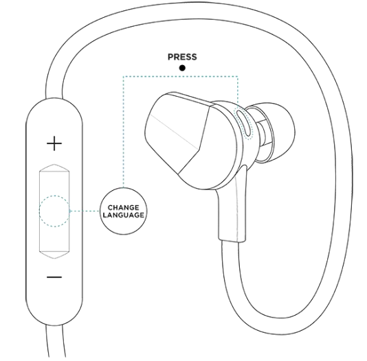 Fitbit Flyer Headphones Premium Wireless Audio for Fitness Enthusiasts-setting-c