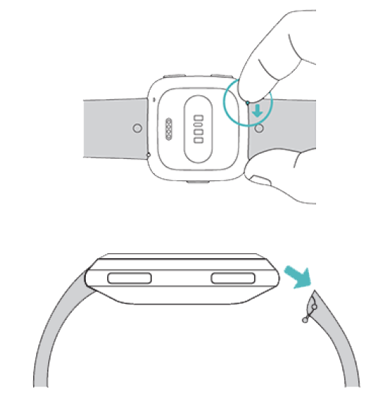 Fitbit Versa Wrist Watch-started-g