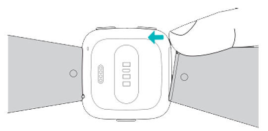 Fitbit Versa Wrist Watch-started-i