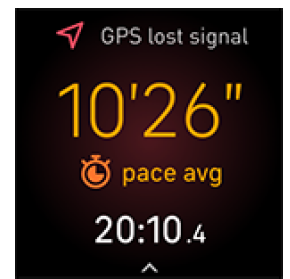 Fitbit Sense Wrist Watch-GPS lost signal