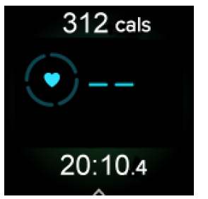 Fitbit Sense 2 Wrist Watch-Heart-rate signal missing