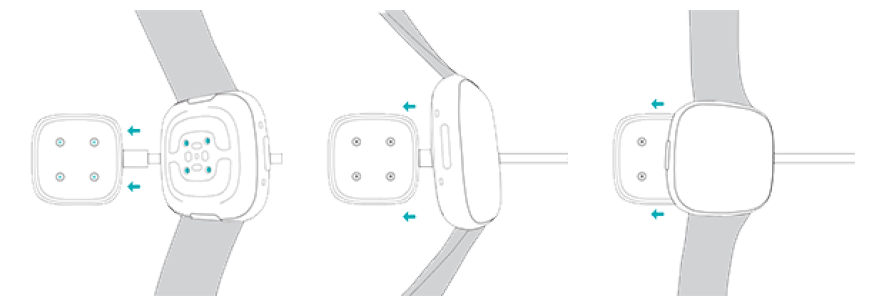 Fitbit Versa 4 Wrist Watch-Charge your watch A