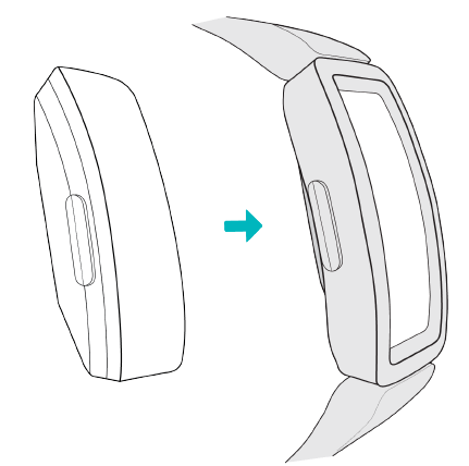 Fitbit Ace 2 Fitness Tracker-Attach a new band