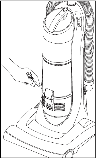 Panasonic Vacuum Cleaner MC-UL671-Filter Cleaning System
