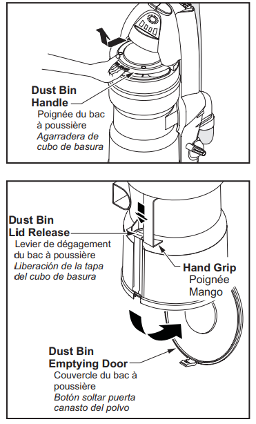 Panasonic VACUUM CLEANER MC-UL975-cleaning
