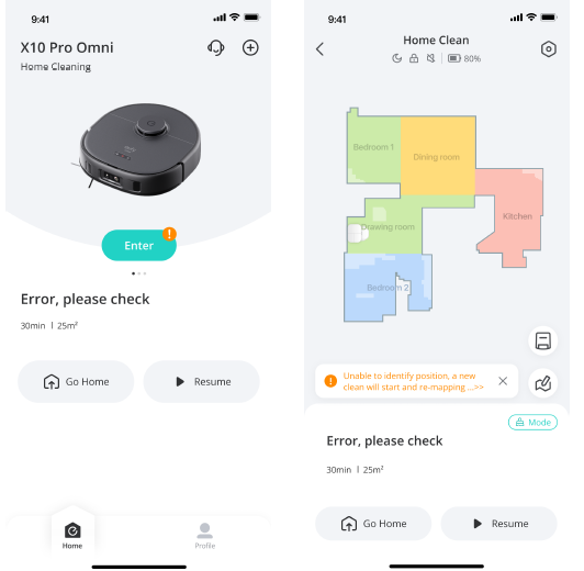 eufy X10 Pro Omni Robot Vacuum-troubleshoot