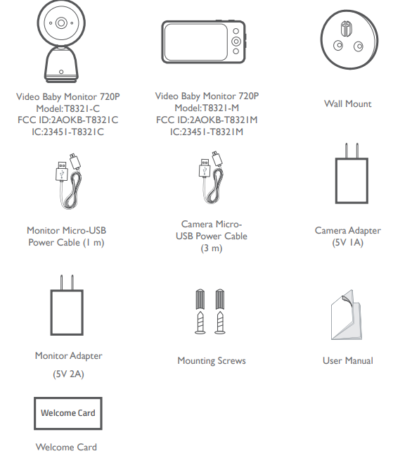 eufy Video Baby Monitor 720P-box