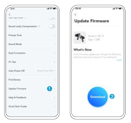 Soundcore Liberty 4 NC True-Wireless Earbuds-FIRMWARE UPDATE