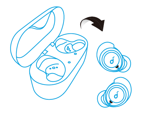 Soundcore Life Dot 2 True Wireless Earbuds-Pairing