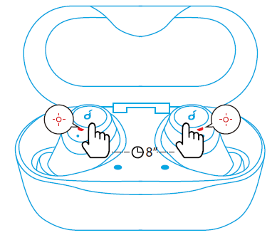 Soundcore Life Dot 2 True Wireless Earbuds-Reset