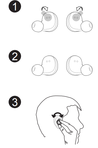 Soundcore Liberty Neo Wireless Earbuds-wearing