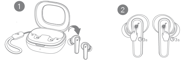 Soundcore R50i,P20i,P25i True Wireless Earbuds-MANUAL PAIRING