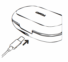 Tozo O2 Open Ear Headphones-Charging methods