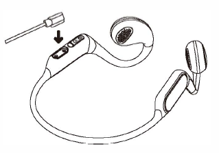 Tozo OPEN-EAR AIR CONDUCTION SPORT HEADPHONES-Charging