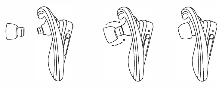 Treblab X3 Pro Wireless Earbuds-change the silicone ear-tips