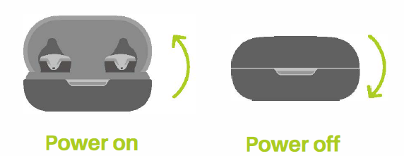 tozo HA1 Wireless Headphones-power