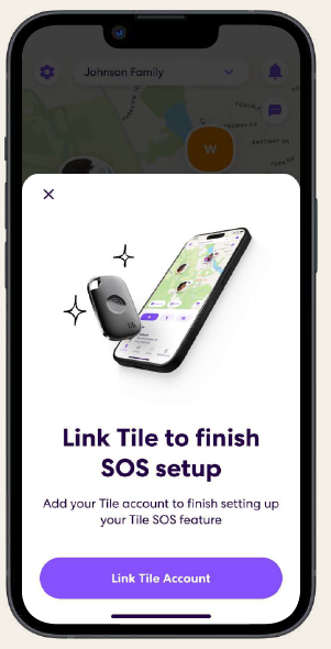 Life360 Tile Bluetooth Tracker-set up