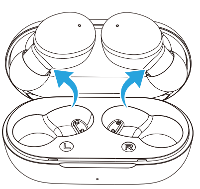 ikurdene S8 Wireless Earbuds-pair-a