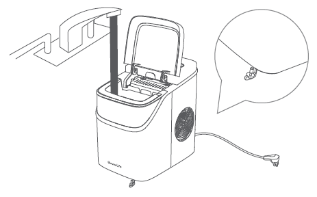 Govee Smart Countertop Ice Maker H717D-Cleaning and Maintaining B