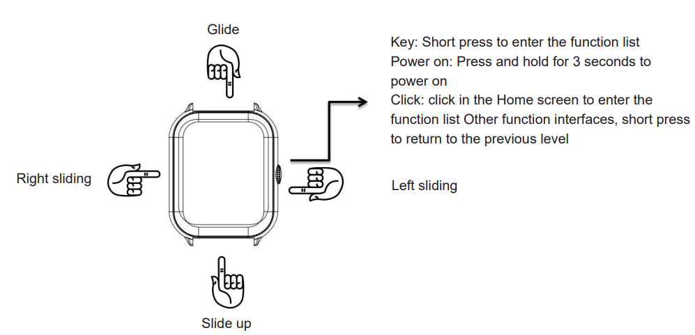 g35 IP68 Smart Watch-operation-a