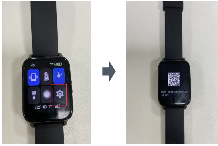 Hero Band 3 P36D Smart Watch-operation diagram
