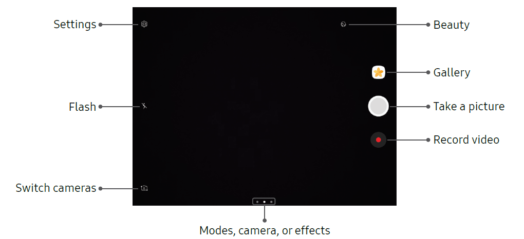 Samsung Galaxy Tab S3 T827V-Camera and Video