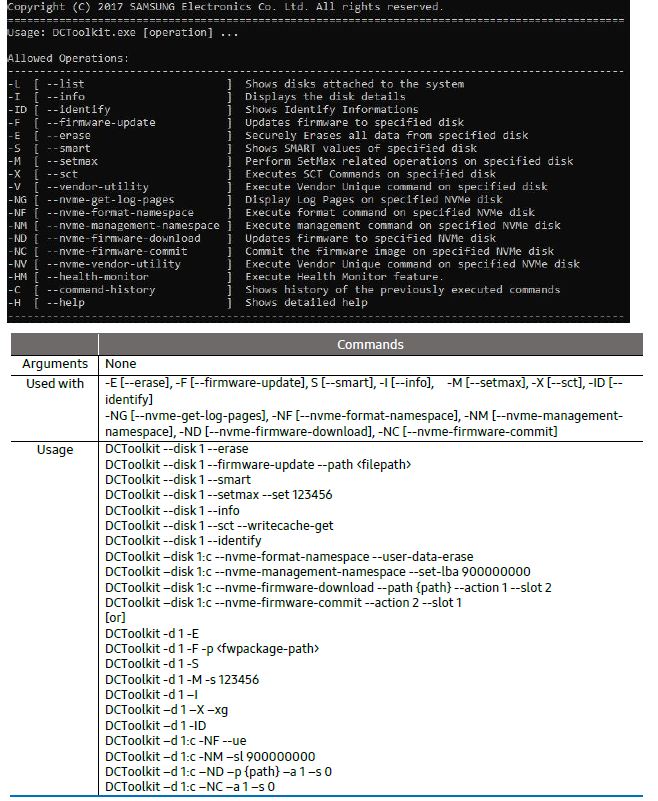 Samsung DC Toolkit 2.1-Starting Samsung DC Toolkit software