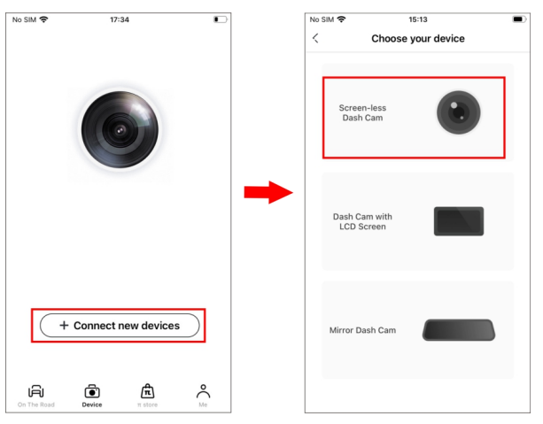 ddpai N1 Dual DashCam-SETUP-A