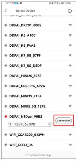 ddpai N1 Dual DashCam-SETUP-D