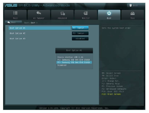 Samsung SSD Data Migration V.4.0-Target Drive is connected via SATA B