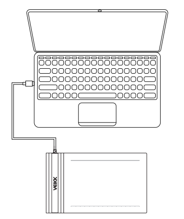 Veikk S640 Pen Tablet-INSTALLING