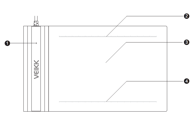 Veikk S640 Pen Tablet-PRODUCT-A