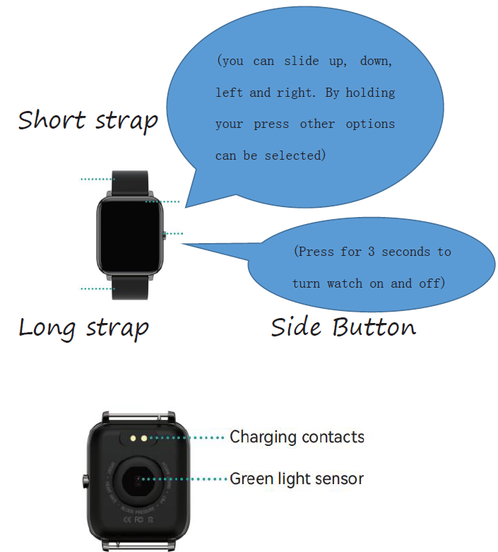 Efqfo Smart Watch P22-INSTRUCTIONS