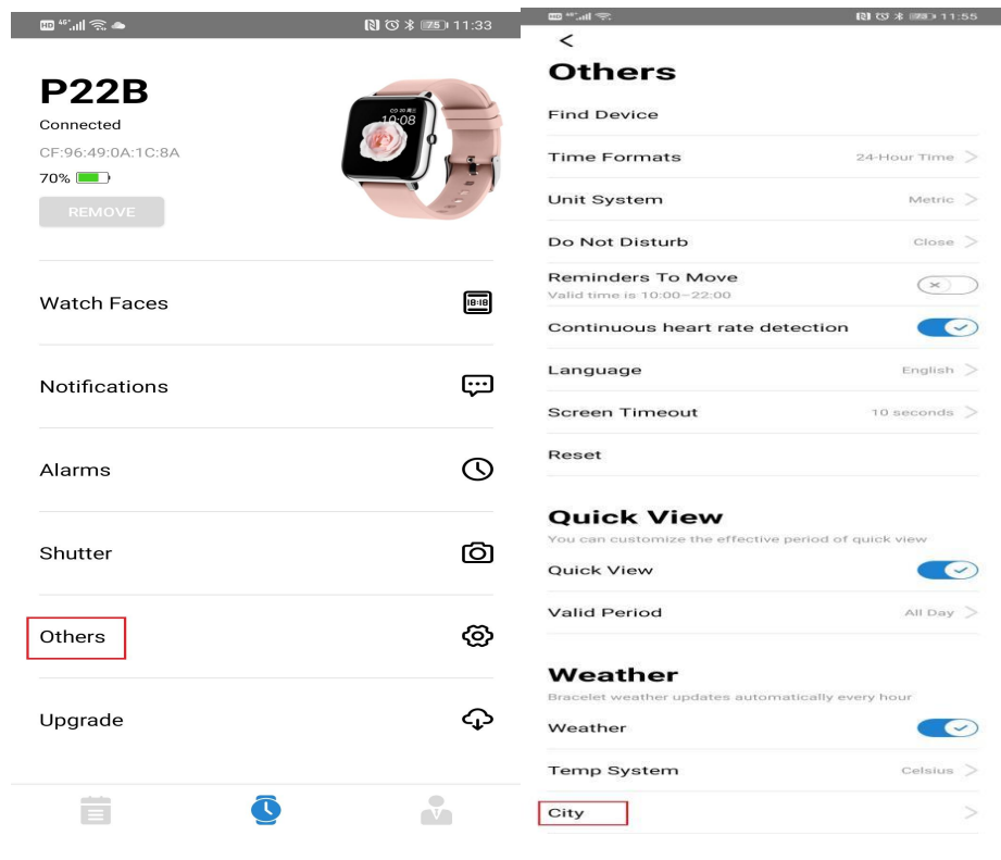 popglory Smart Watch P22-product-e