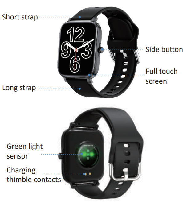 ancwear ANC-107 Smart Watch-product-a