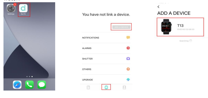 earlysincere T13 Smart Watch-connect-a