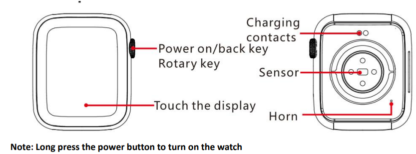 earlysincere T13 Smart Watch-product-a