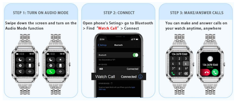 Efolen I68 Smart Watch-install-b