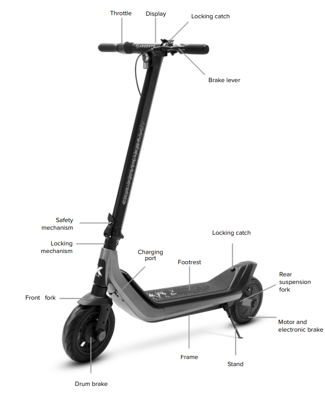 argento E-scooters Active Bike-product-g