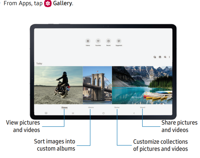 Samsung Galaxy Tab S7 5G - S7+ 5G-camera-c