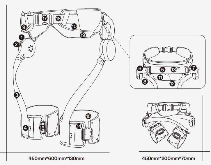 Hypershell Next-Gen Exoskeleton-Diagram