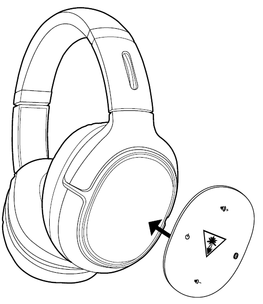 Turtle Beach Elite 800X Headset-Replacing Rocker Plates