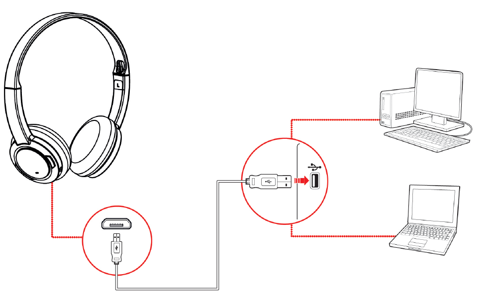 Creative Sound Blaster JAM V2 Wireless Headset-Charge Your Headset