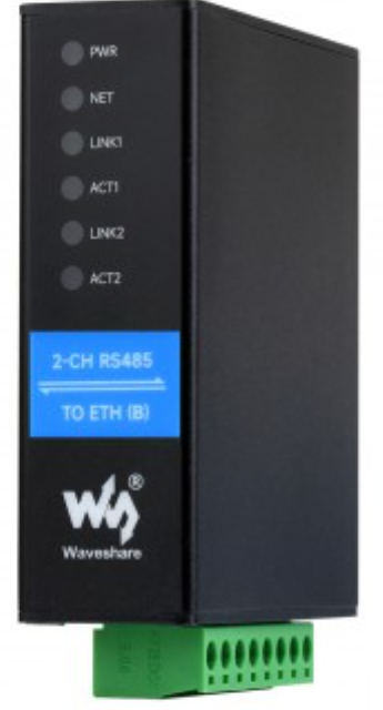 Waveshare 2-CH RS485 TO ETH (B)-product