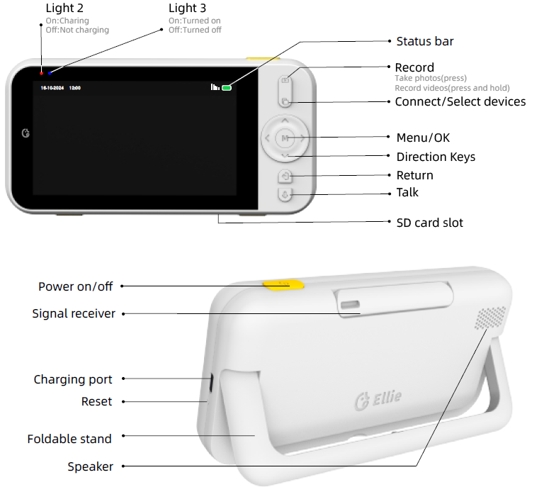 Ellie Baby Monitor-Monitor