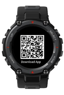 Amazfit T-Rex Pro Watch-pairing