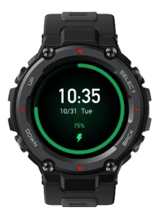 Amazfit T-Rex Pro Watch-wearing-a
