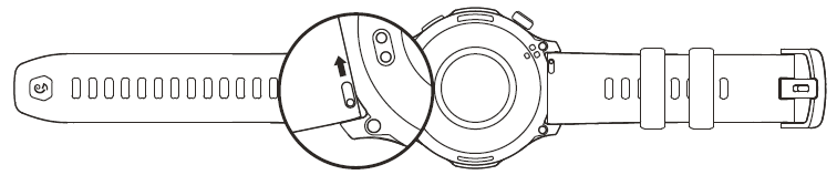 Amazfit Balance 2 Fitness Watch-Disassembling and Assembling the Watch Strap