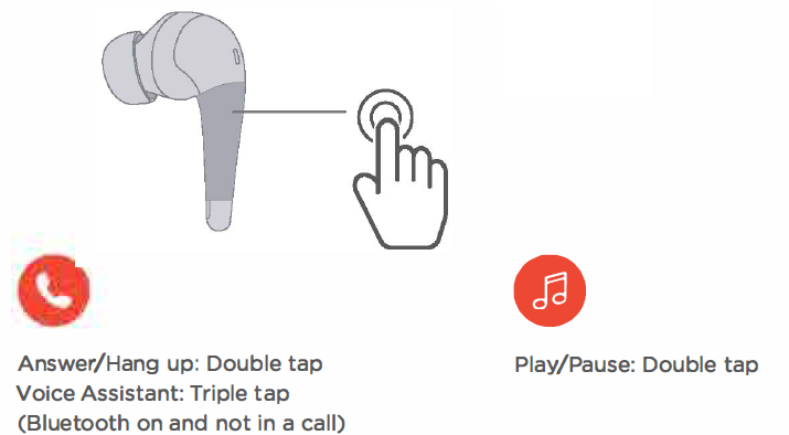 1more Aero Wireless Earbuds ES903-BUTTON