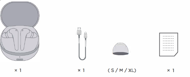 1more Aero Wireless Earbuds ES903-in box